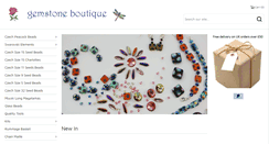 Desktop Screenshot of gemstoneboutique.co.uk